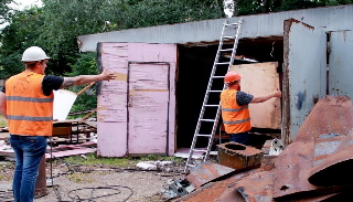 Демонтаж гаражей в Когалыме, цена от 1750 руб. – услуги под ключ от 2Землекопа-Кгл